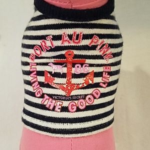 Vintage 1986 "Living the Good Life" Dog VS PINK